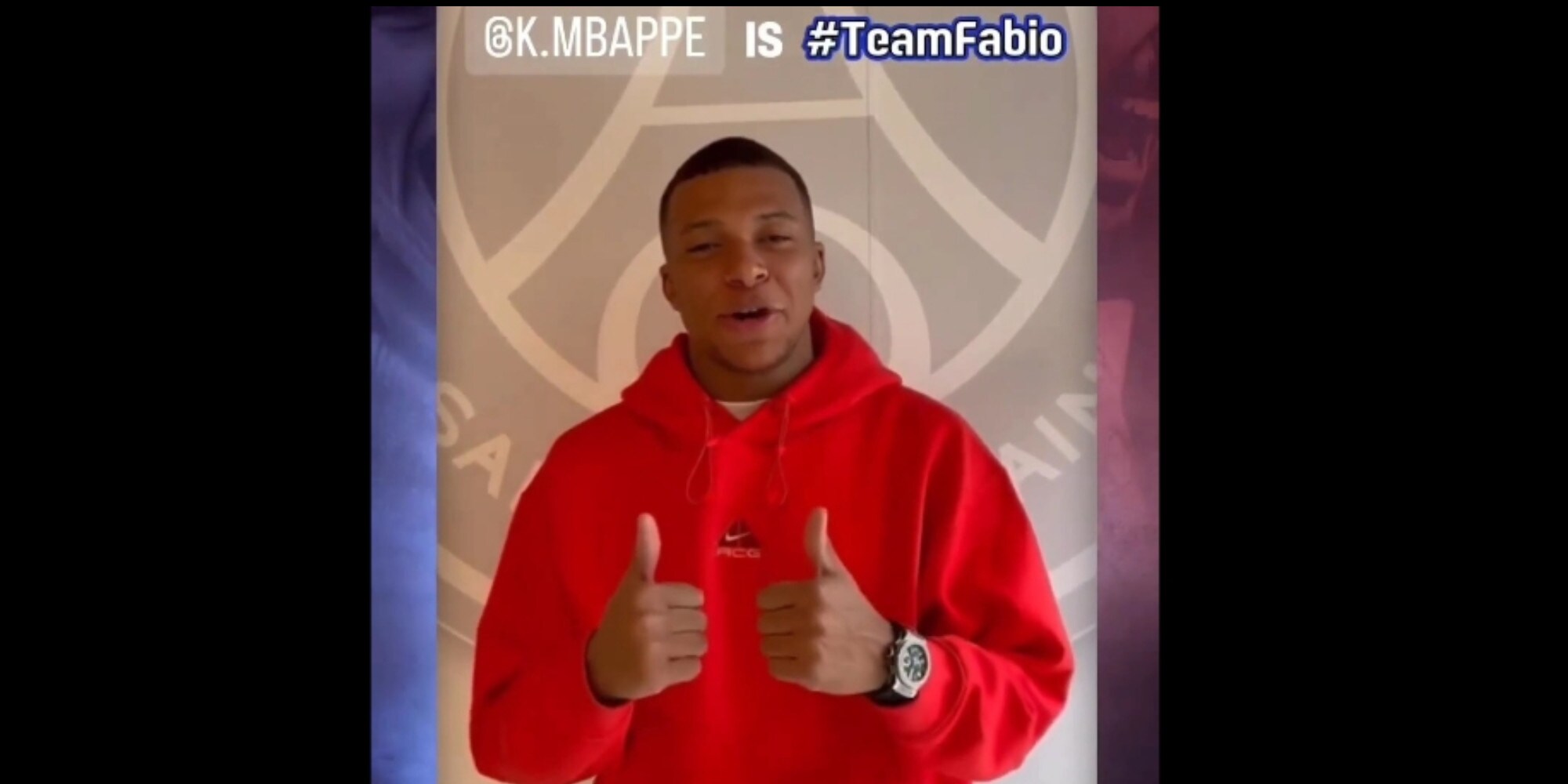 MotoGP, Mbappé tifa per Fabio Quartararo
