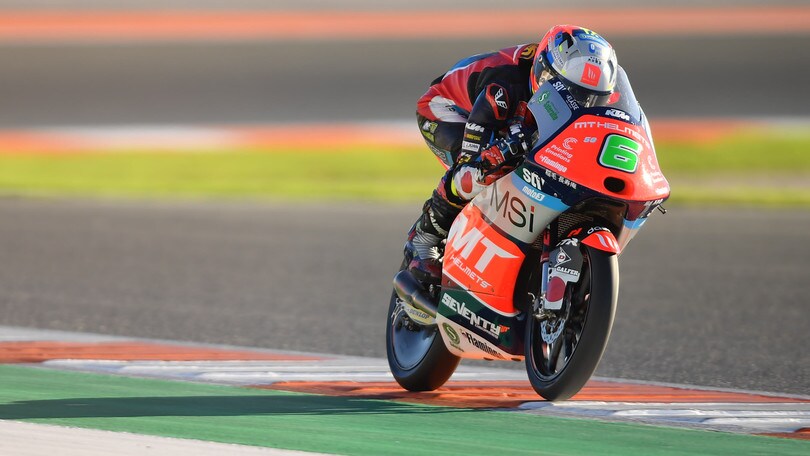 Moto3 Valencia, Yamanaka su Ortolà nelle fp3. Quarto Foggia