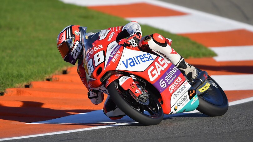 Moto3 Valencia, Guevara firma l’ultima pole position del 2022