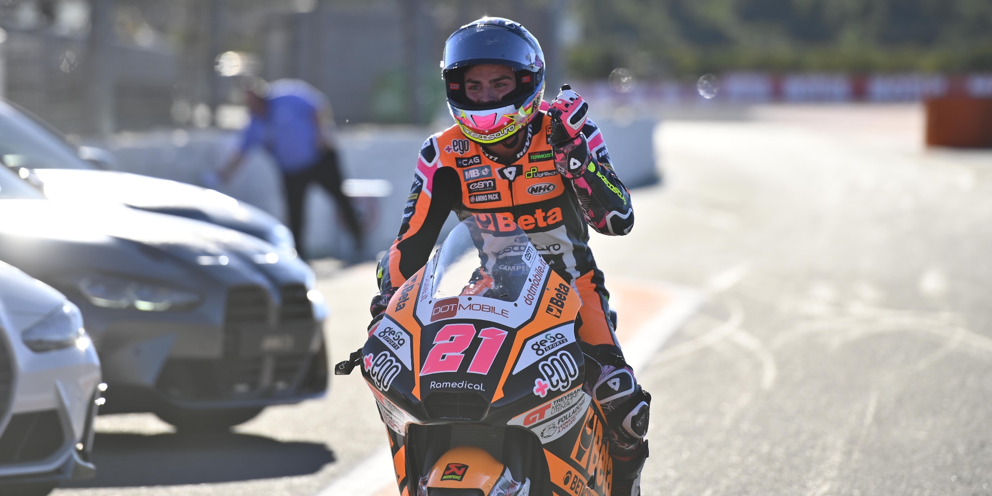 Moto2 Valencia: pole da record per Alonso Lopez, 4° Arbolino