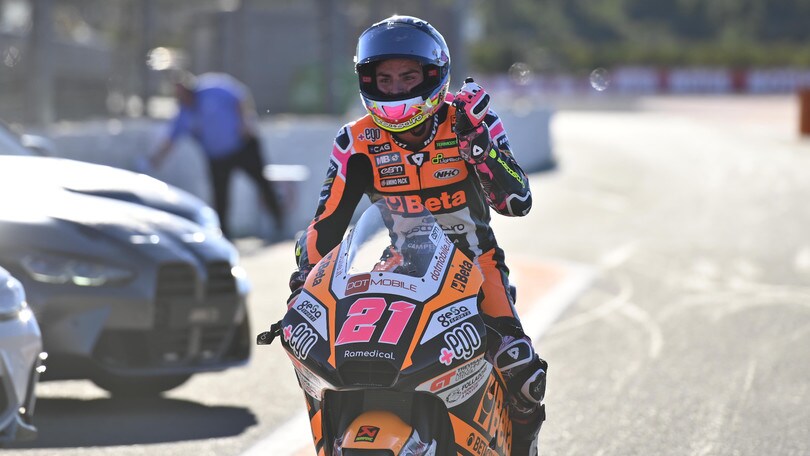 Moto2 Valencia: pole da record per Alonso Lopez, 4° Arbolino