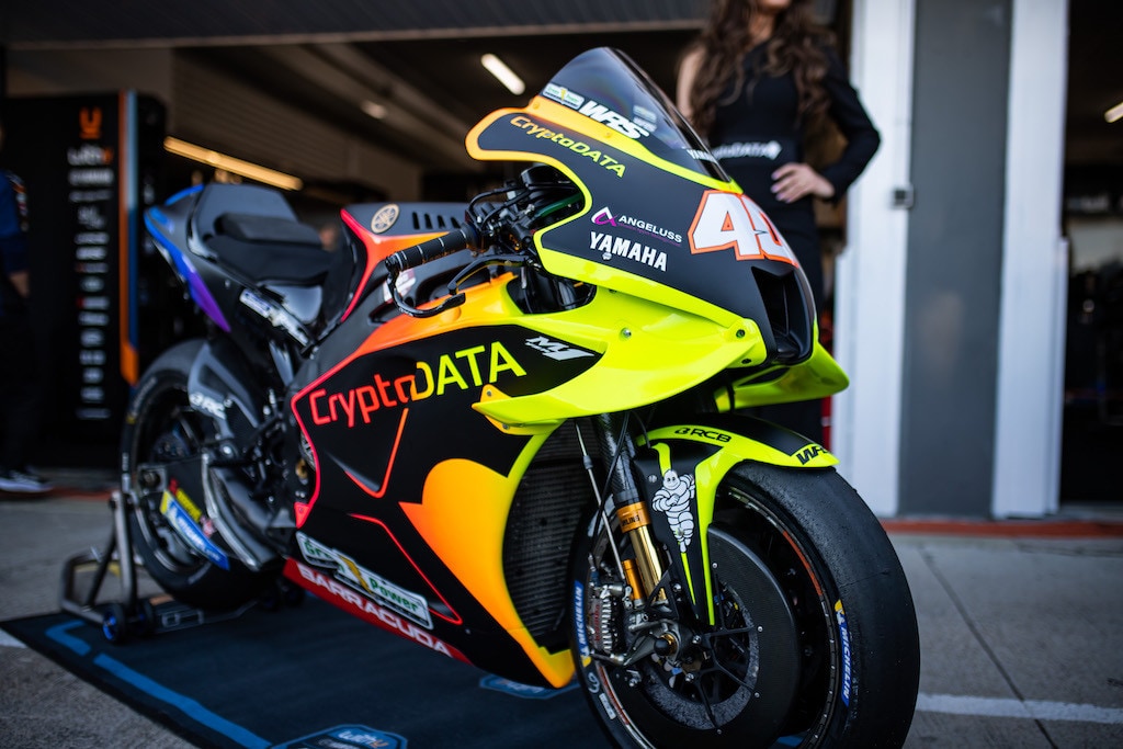 Yamaha RNF: presentata a Valencia la nuova livrea Cryptodata