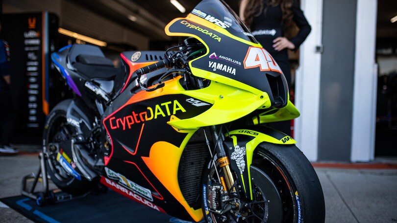 Yamaha RNF: presentata a Valencia la nuova livrea Cryptodata