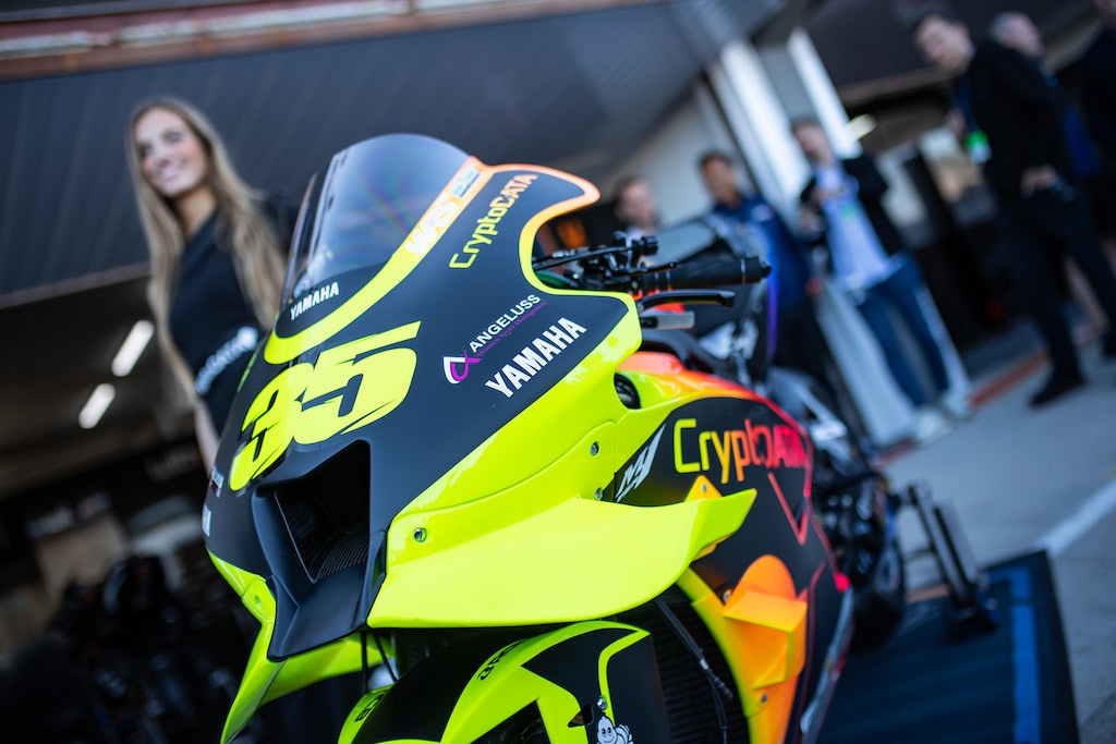 Yamaha RNF: presentata a Valencia la nuova livrea Cryptodata