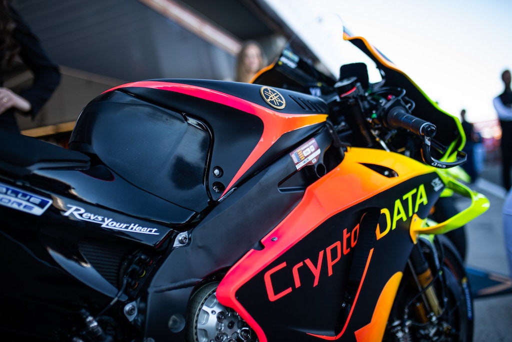 Yamaha RNF: presentata a Valencia la nuova livrea Cryptodata