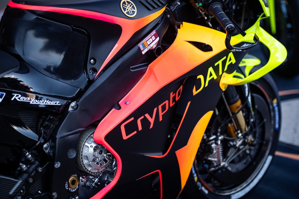 Yamaha RNF: presentata a Valencia la nuova livrea Cryptodata