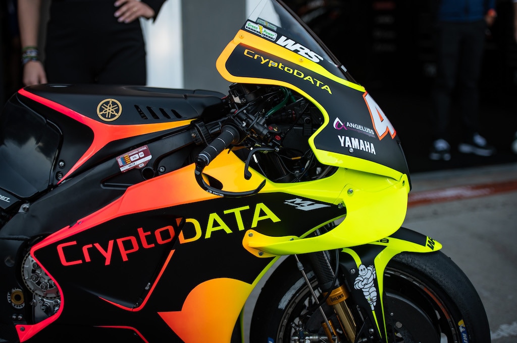 Yamaha RNF: presentata a Valencia la nuova livrea Cryptodata