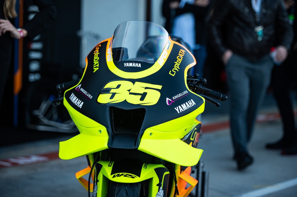 Yamaha RNF: presentata a Valencia la nuova livrea Cryptodata