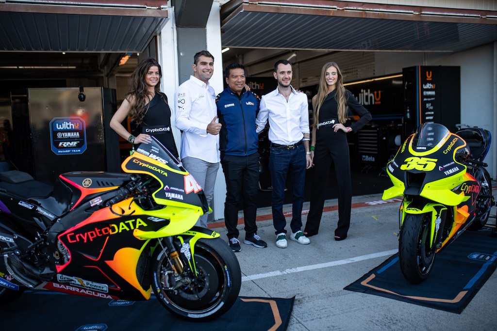 Yamaha RNF: presentata a Valencia la nuova livrea Cryptodata