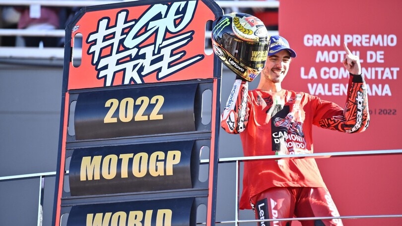 MotoGP, Pecco "Settebellezze": settimo iridato italiano in top Class