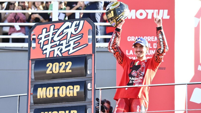 Classifica piloti MotoGP: Bagnaia campione del mondo