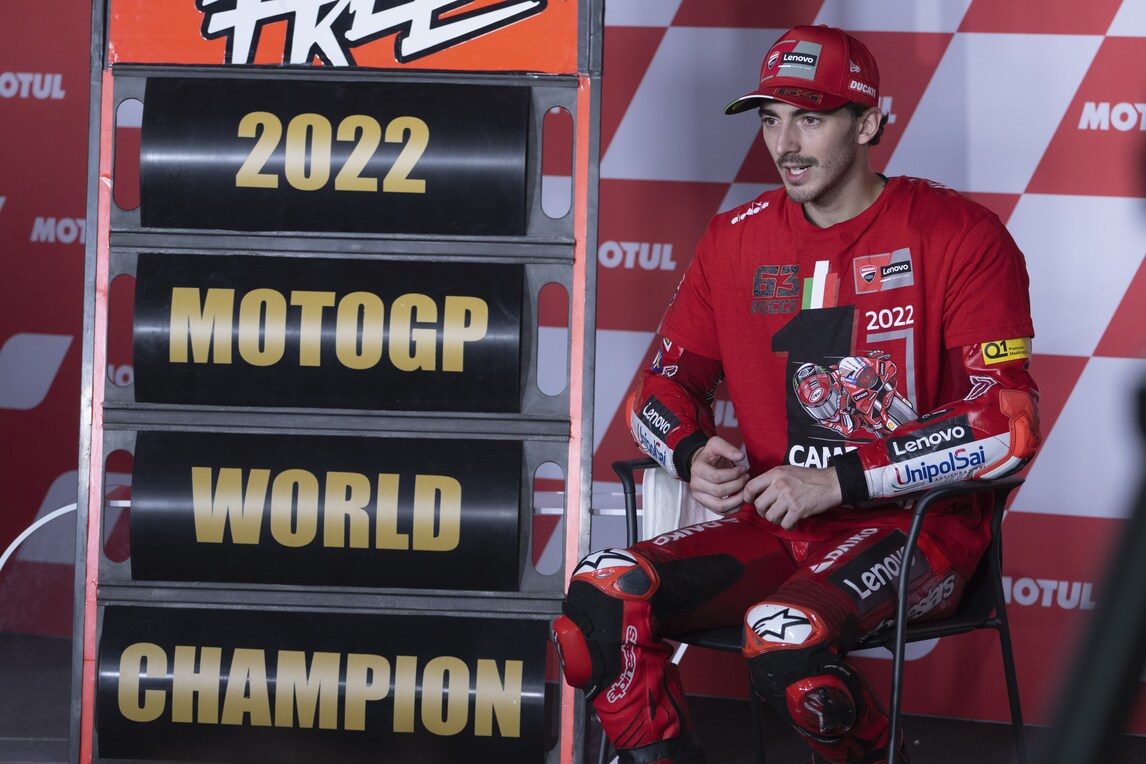 Bagnaia e il titolo iridato con Ducati