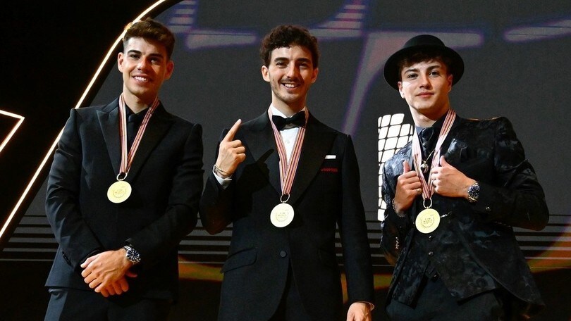 MotoGP Awards 2022, i talenti italiani premiati