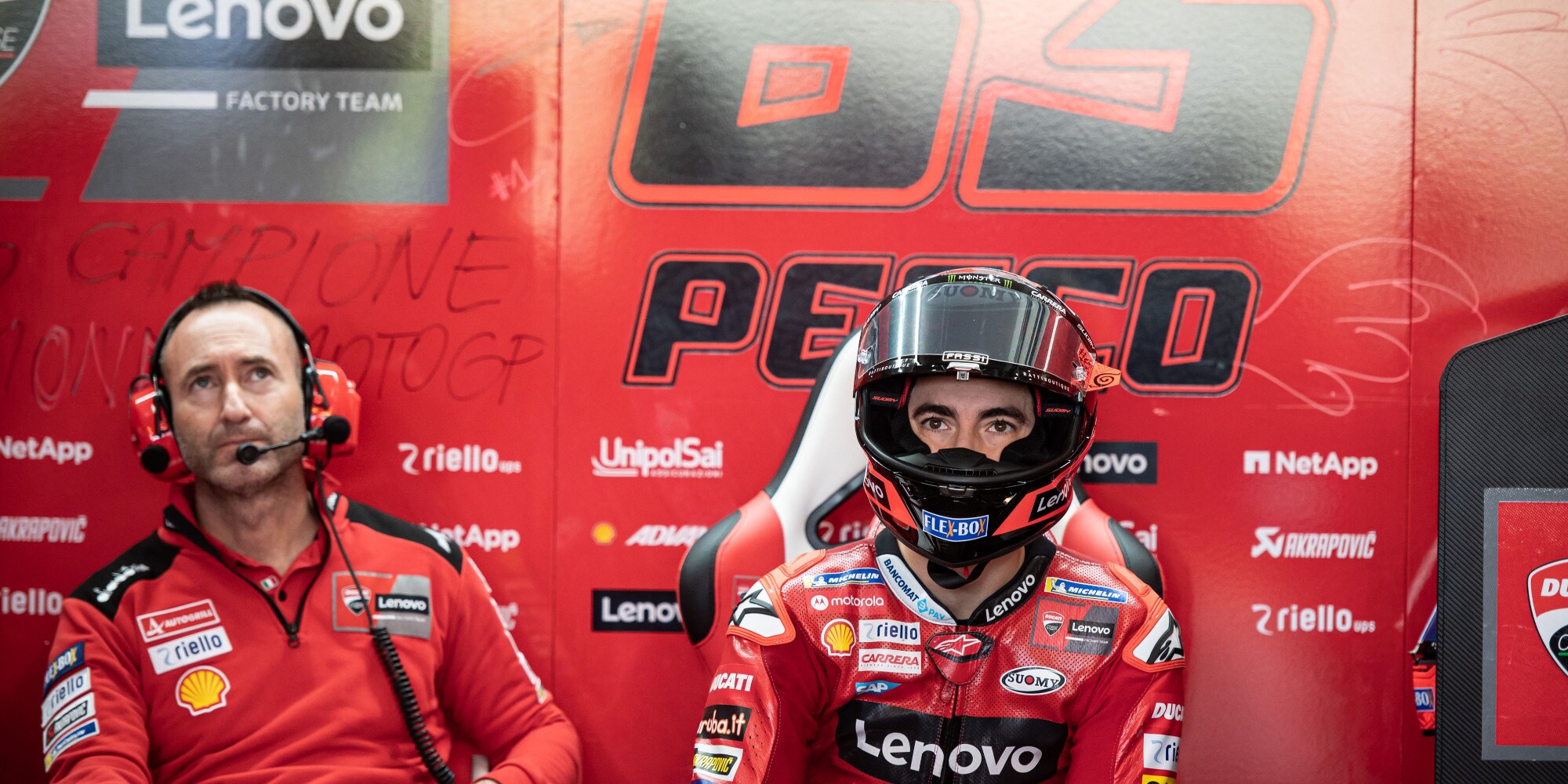 MotoGP Test Valencia, Bagnaia: "Non mi sento ancora il campione"