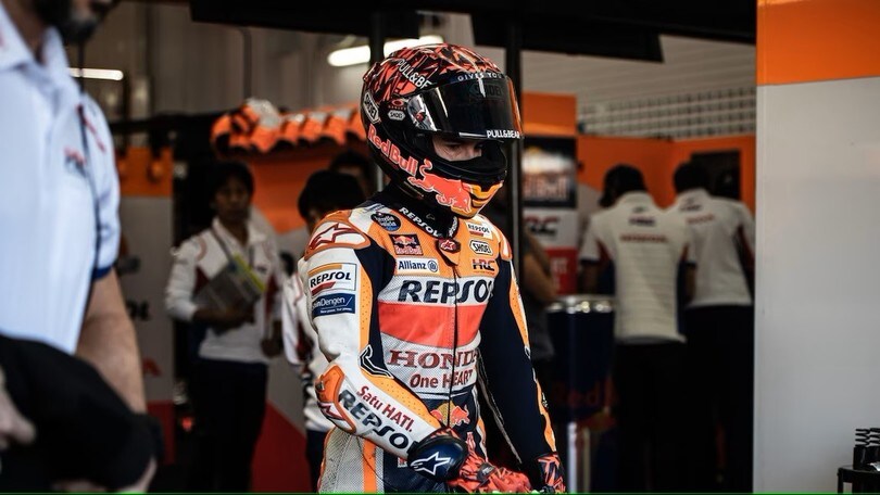 MotoGP Valencia test, Marquez: “I expected a lot more from the bike”