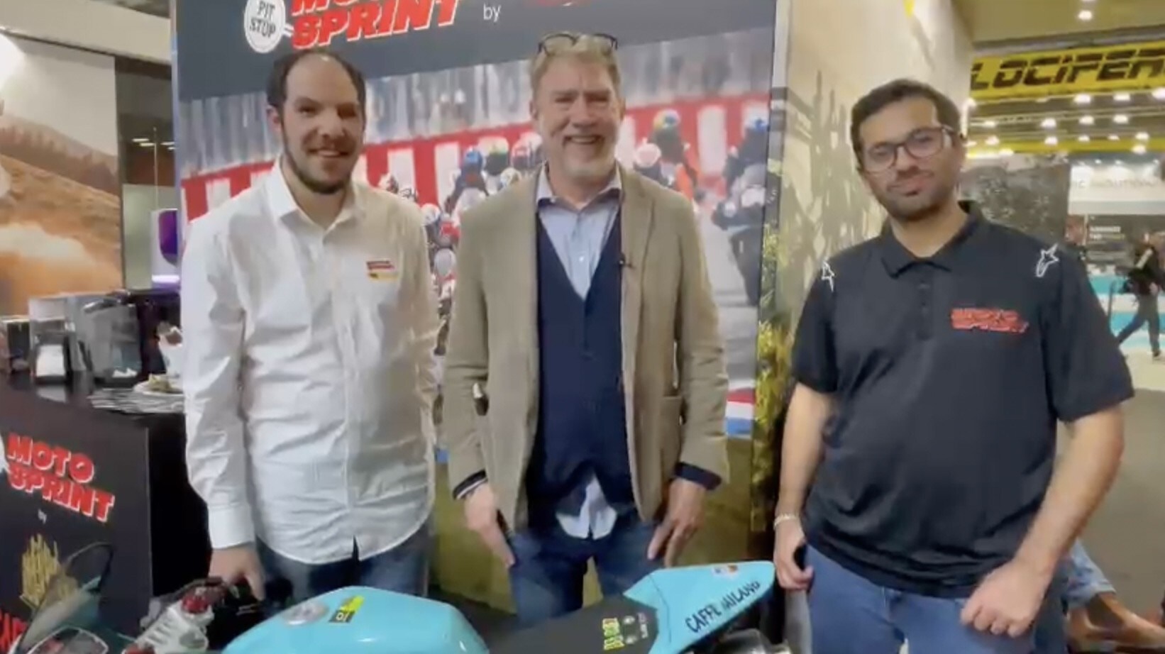 EICMA 2022, Lambert di Leopard: "Suzuki pilota veloce, manca solo un po' di concentrazione"