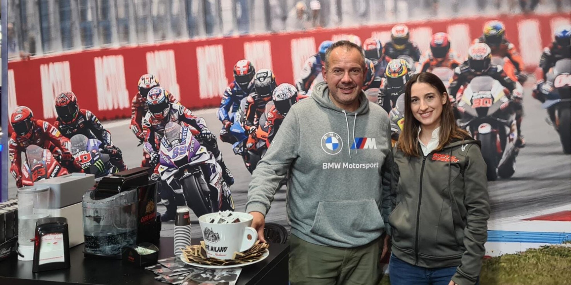EICMA 2022, Manici: “Sono stato spettatore a una gara, ma è meglio guidare”