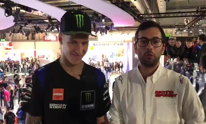 EICMA 2022, intervista a Fabio Quartararo