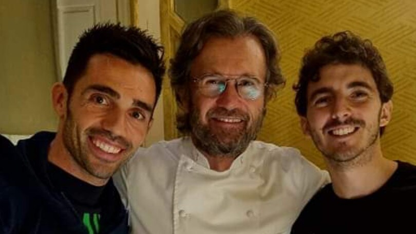 MotoGP: Bagnaia e Pirro a cena da Carlo Cracco per festeggiare il Mondiale