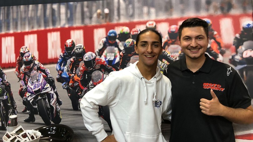 EICMA 2022, Bartolini: “Mi piacerebbe correre nel JuniorGP e rilanciarmi”