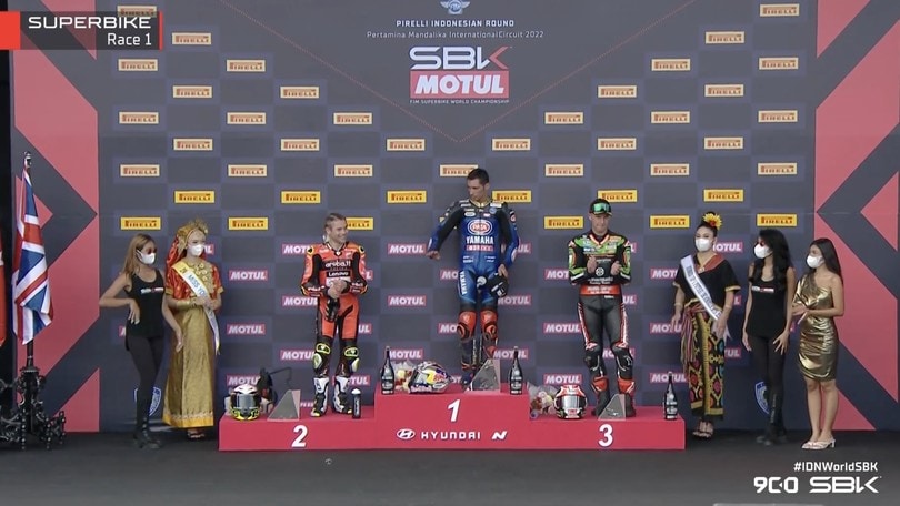 SBK Indonesia, Razgatlioglu: "Sul podio Bautista mi ha mancato di rispetto, non lo capisco"