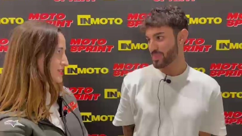 EICMA 2022, intervista a Dennis Foggia