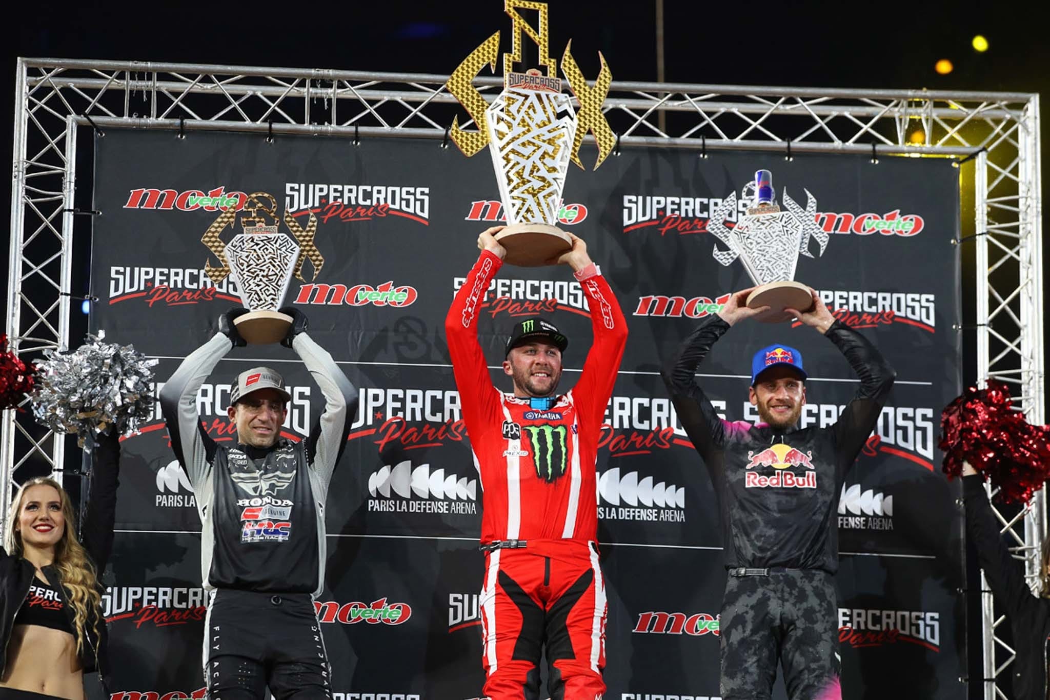 Supercross di Parigi: Tomac re del sabato sera