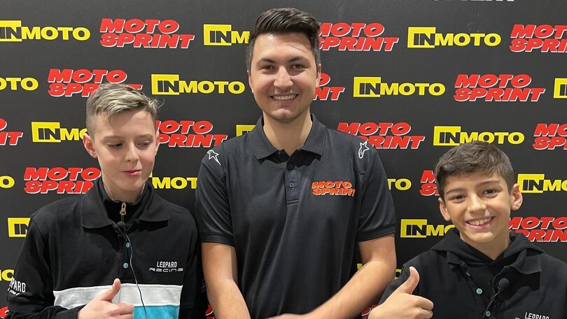 EICMA 2022: intervista doppia ai nuovi piloti del Leopard Junior Team
