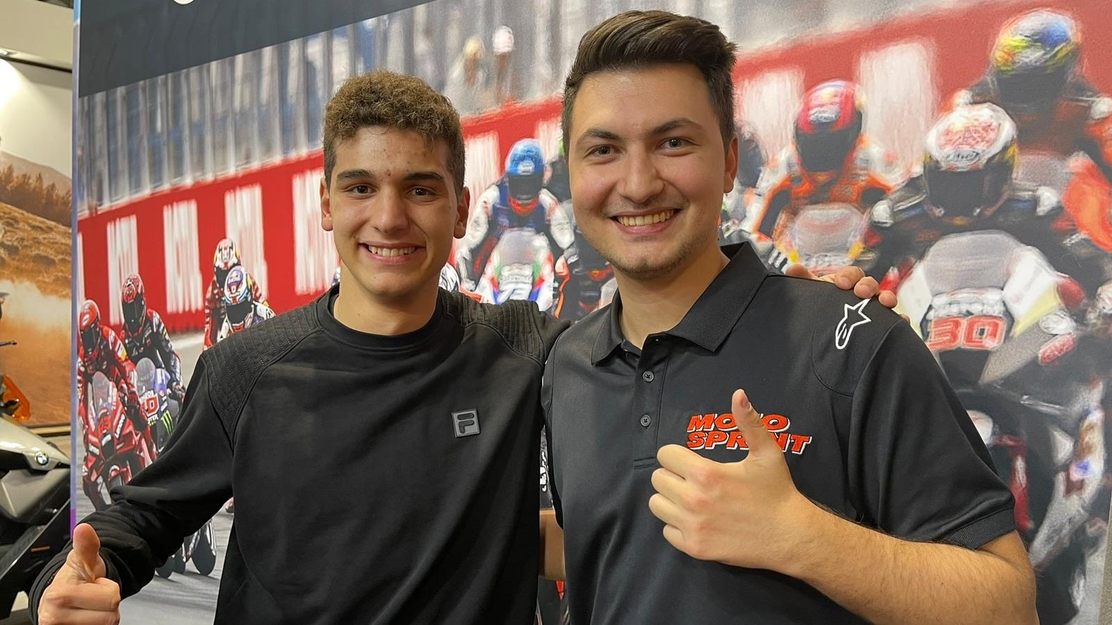 EICMA 2022, Conte: “L'obiettivo è il Mondiale, ma ho tante opzioni”