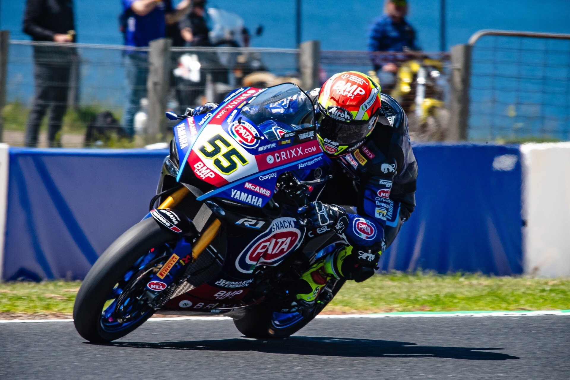 SBK Phillip Island, Locatelli: "Non soddisfatto in pieno dei miei risultati, ma conosco il mio valore"