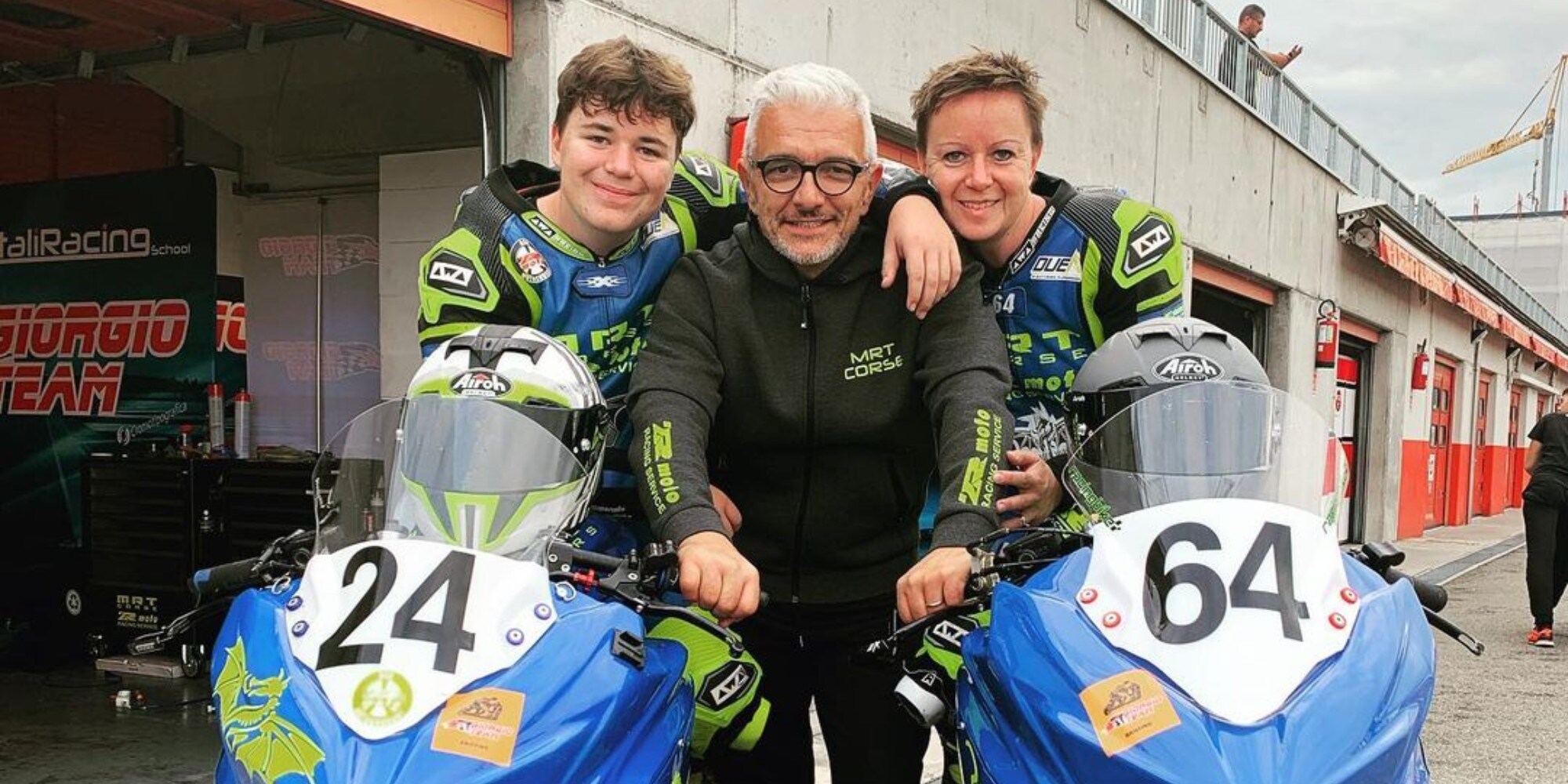 Trofeo Inverno: la storia della famiglia Antonini, in pista al gran completo