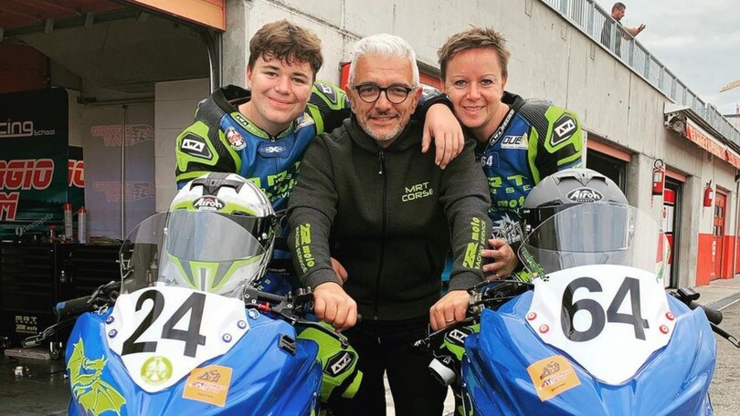 Trofeo Inverno: la storia della famiglia Antonini, in pista al gran completo