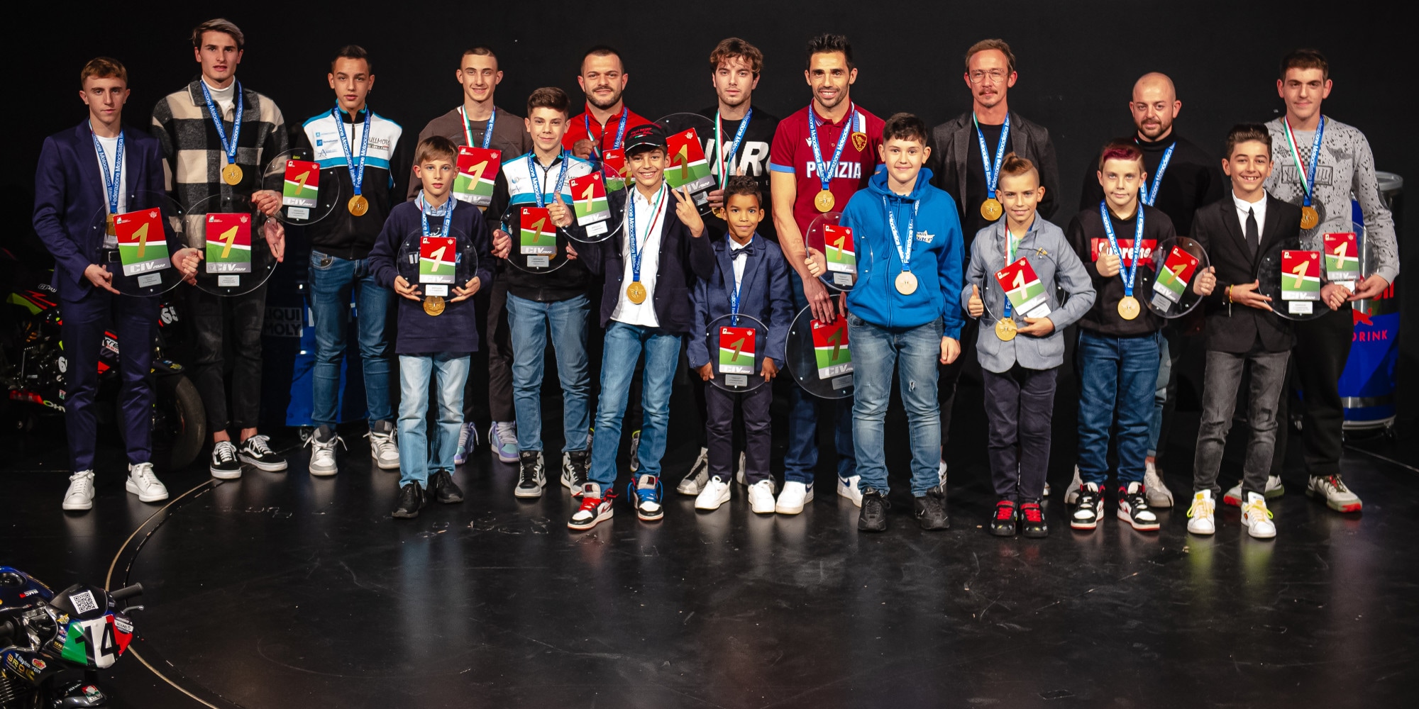CIV: premiati a Roma i Campioni della stagione 2022