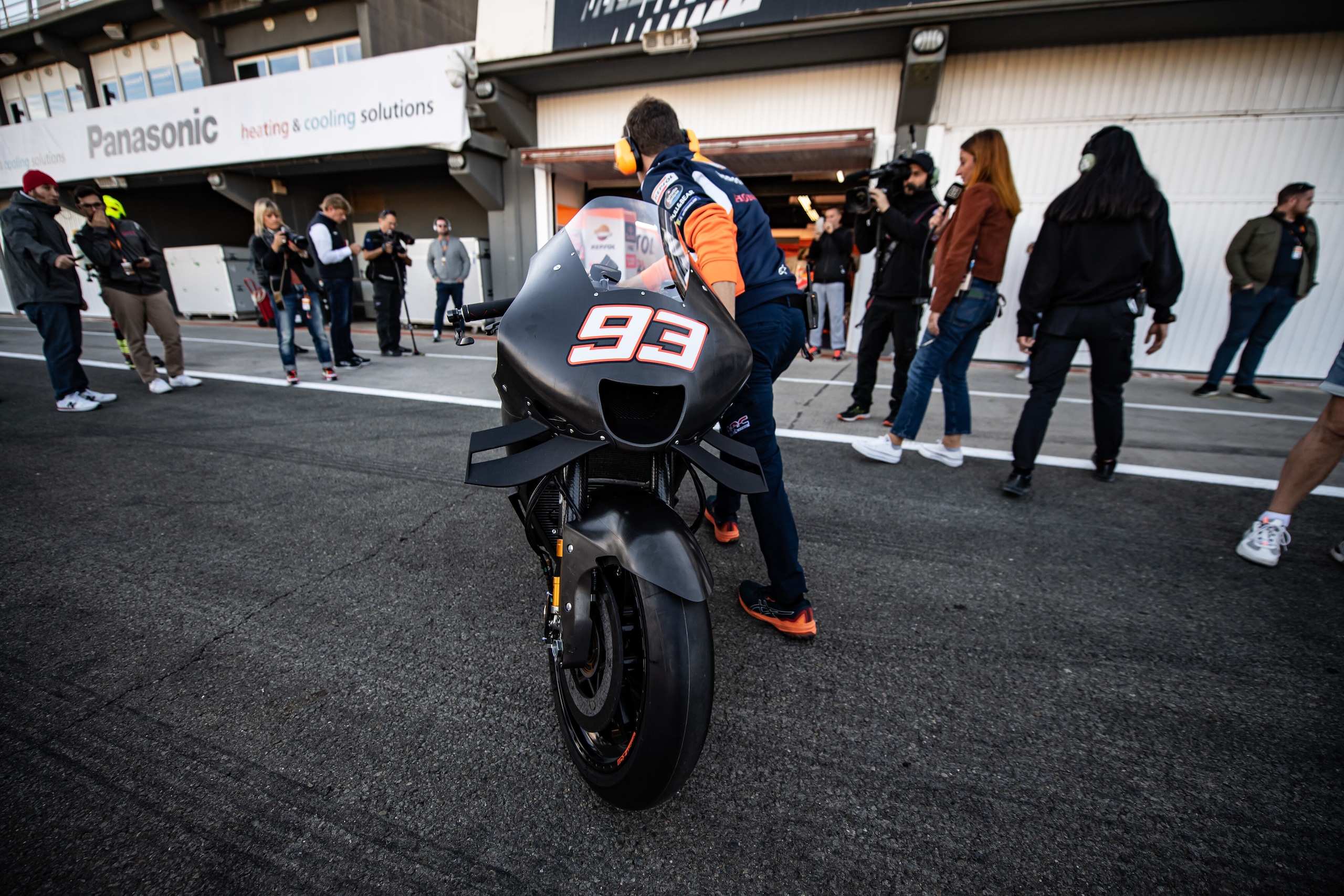 Test a Valencia per Marquez, Rins e Mir sulla Honda! - Gallery
