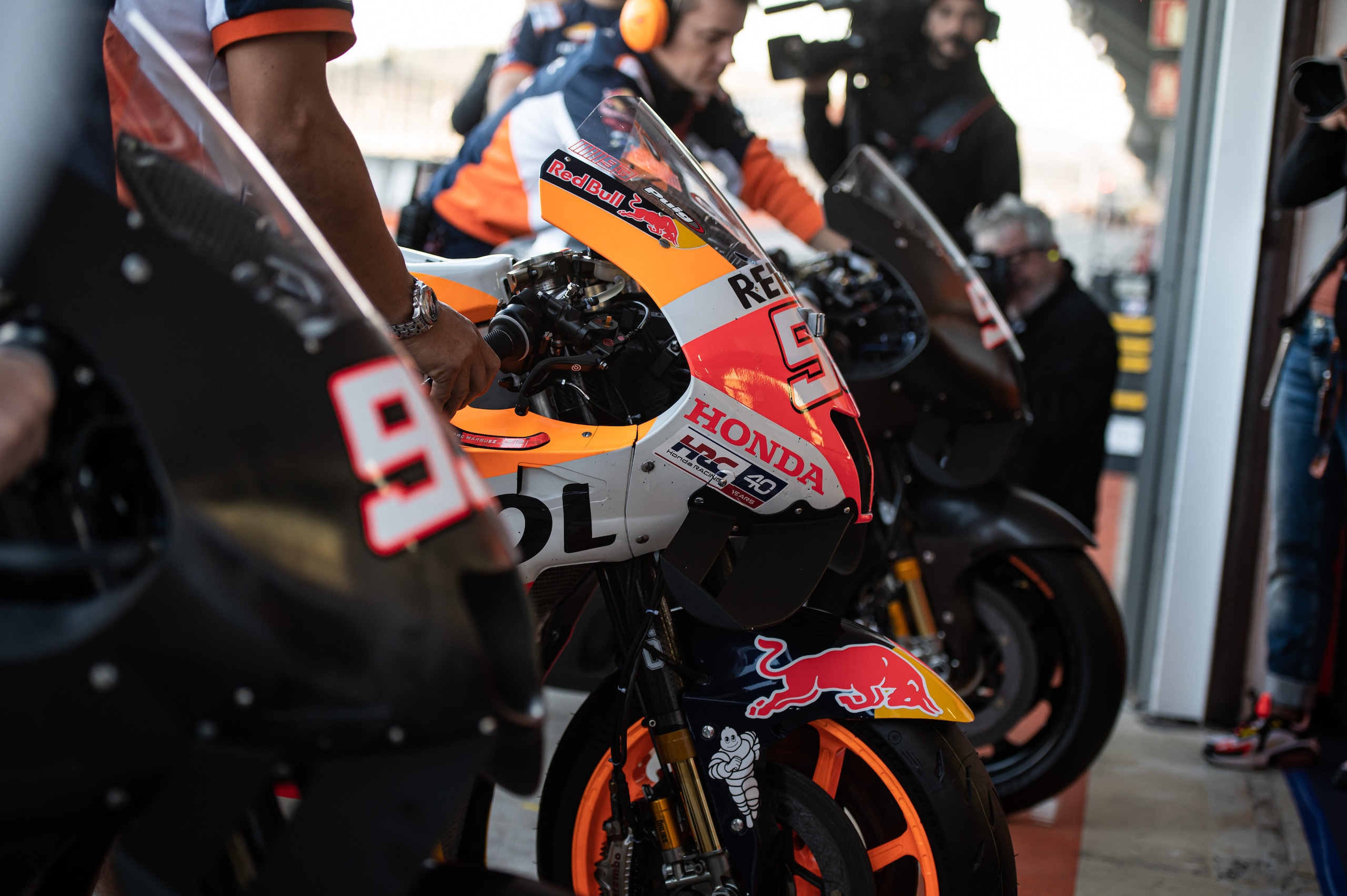 Test a Valencia per Marquez, Rins e Mir sulla Honda! - Gallery