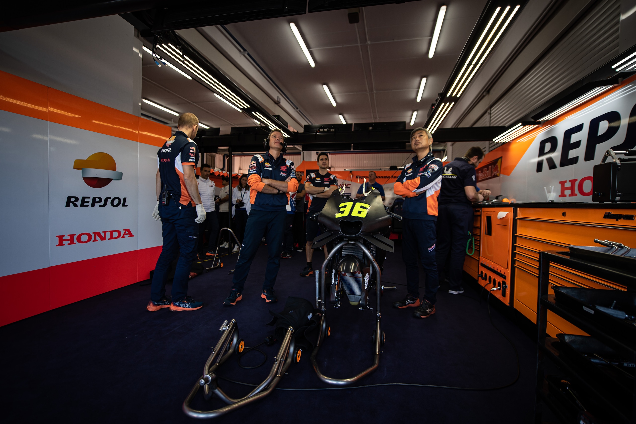 Test a Valencia per Marquez, Rins e Mir sulla Honda! - Gallery