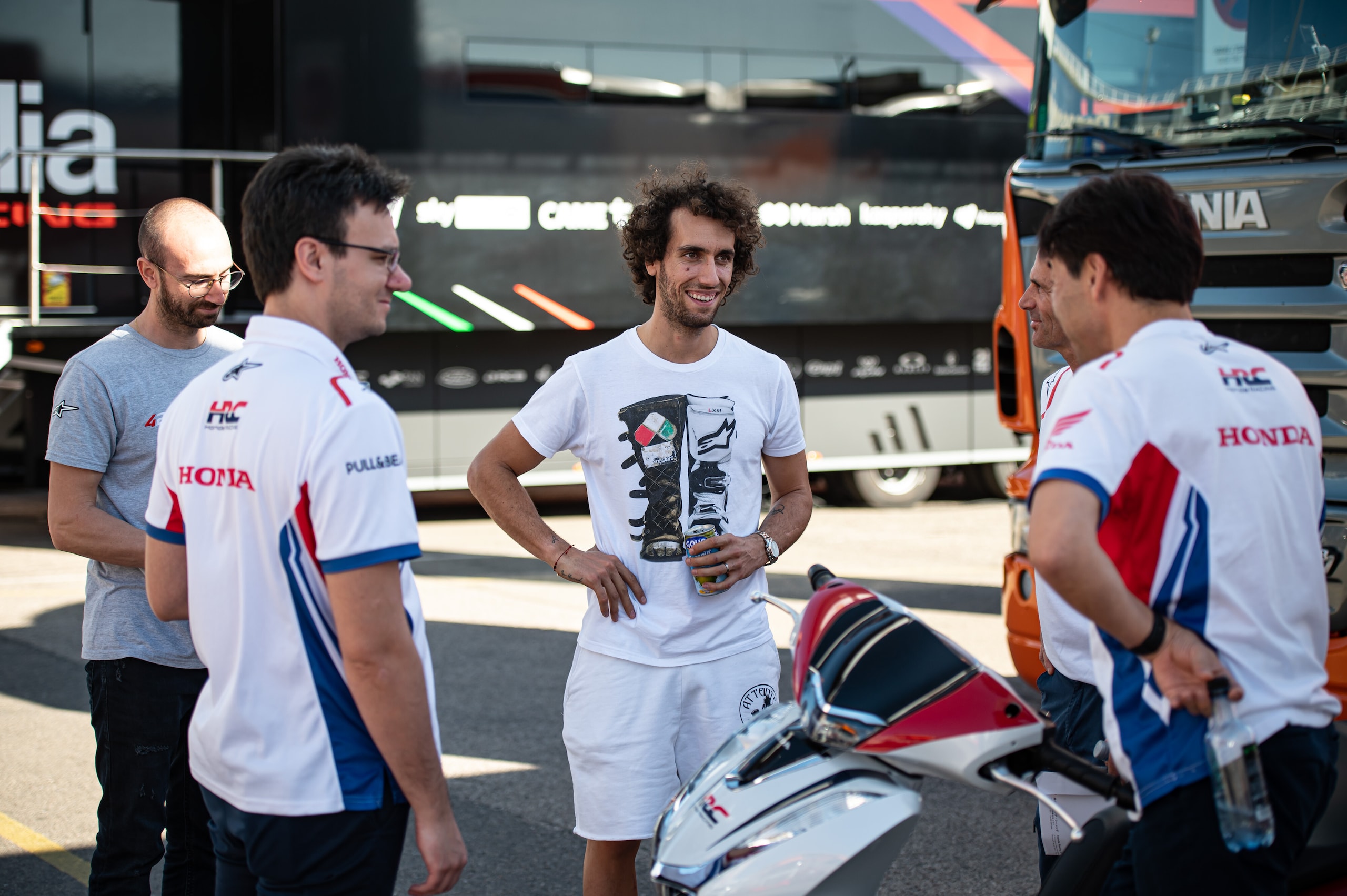 Test a Valencia per Marquez, Rins e Mir sulla Honda! - Gallery