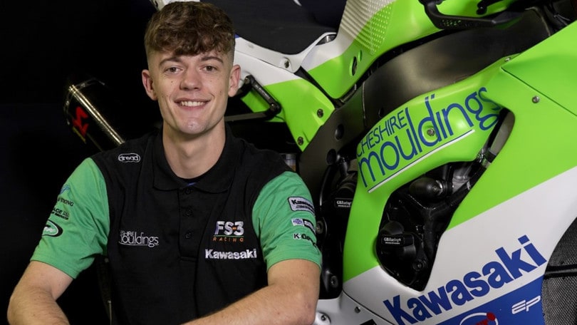 Dalla Moto3 al BSB: Max Cook nuovo pilota del team FS-3 Kawasaki