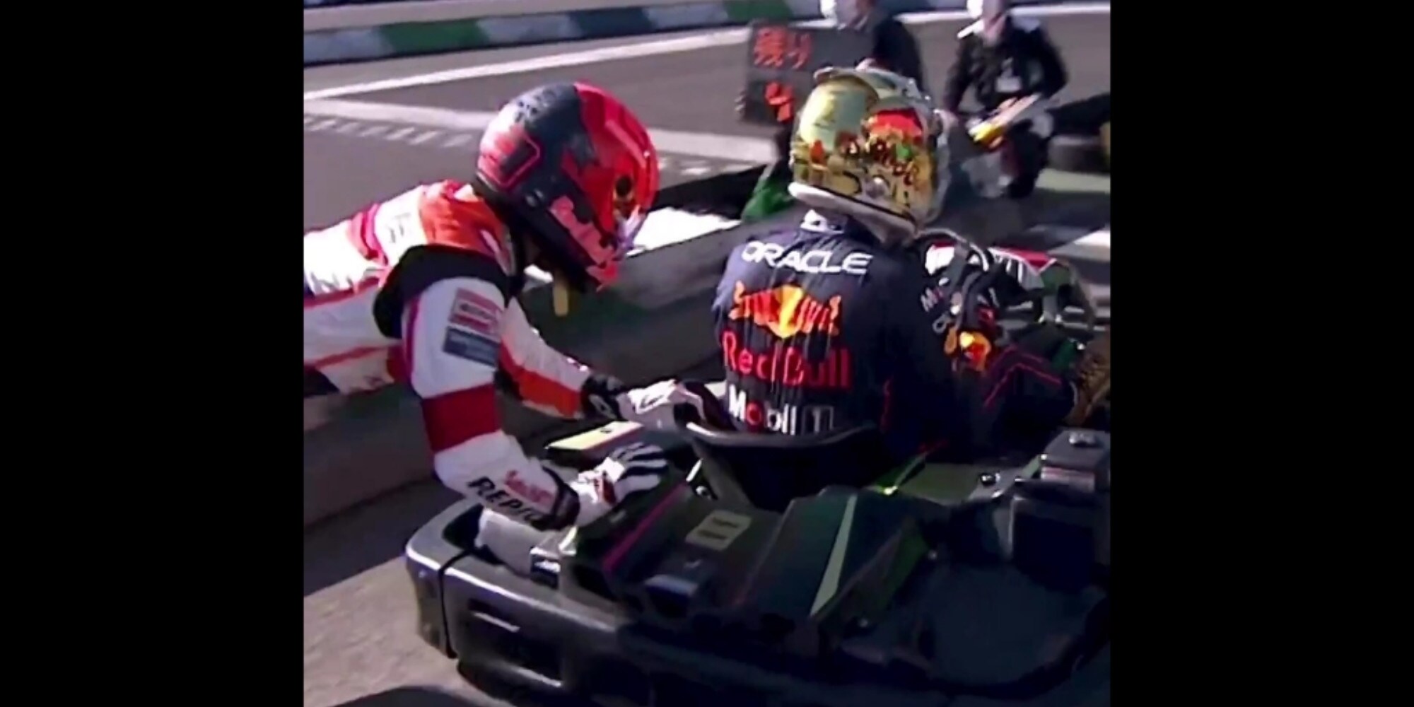 Marquez e Verstappen compagni di squadra, però sul kart
