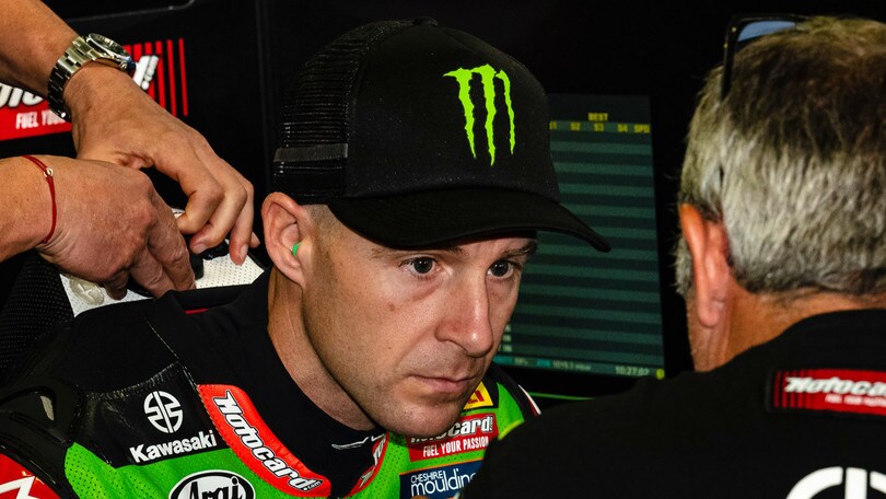 SBK test Jerez: Kawasaki dà forfait