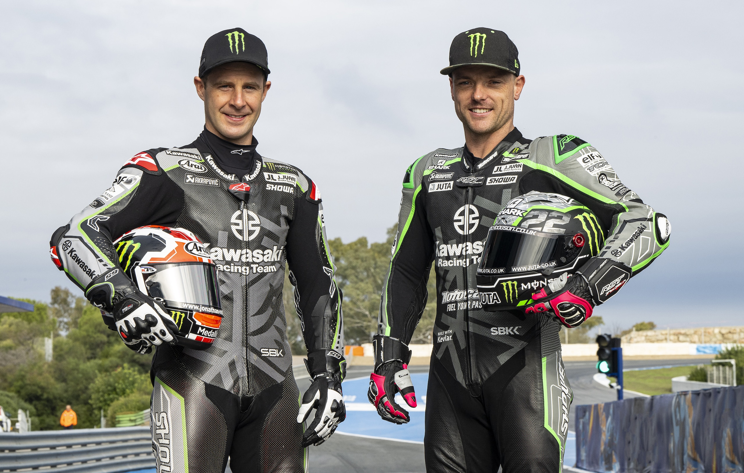 SBK: la livrea "Winter Test" delle Kawasaki di Rea e Lowes