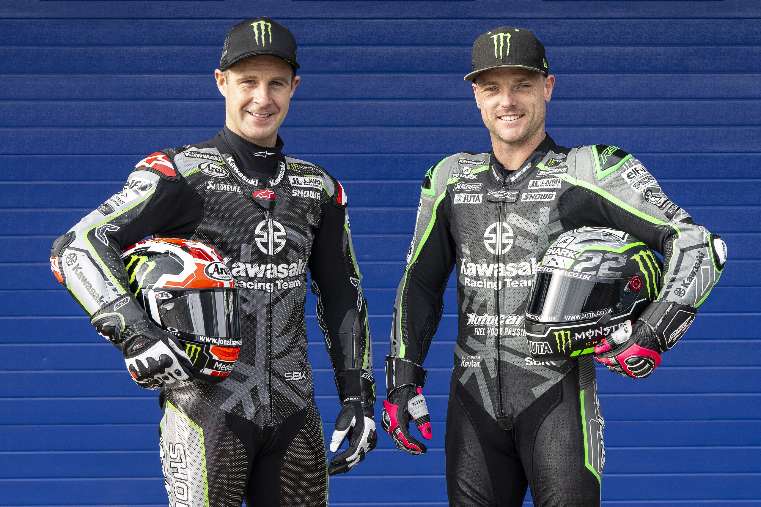 SBK: la livrea "Winter Test" delle Kawasaki di Rea e Lowes