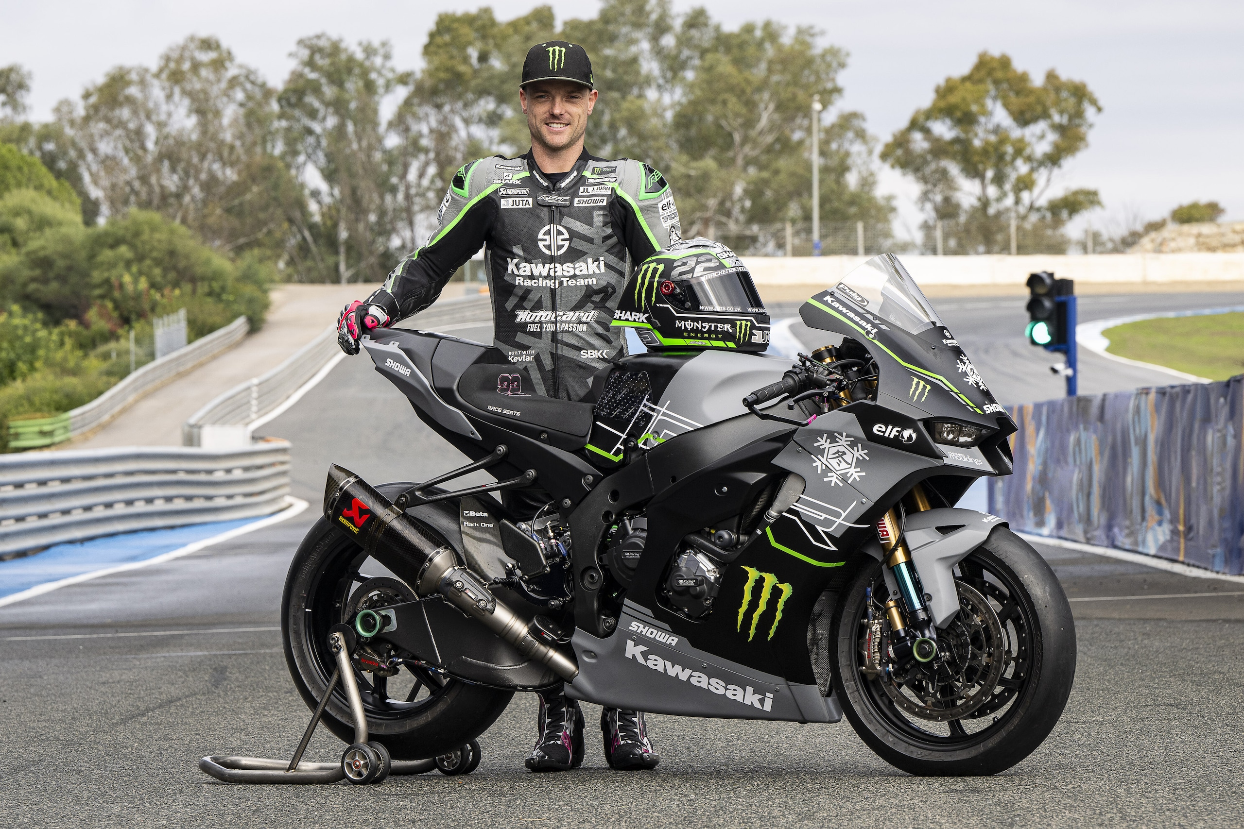 SBK: la livrea "Winter Test" delle Kawasaki di Rea e Lowes
