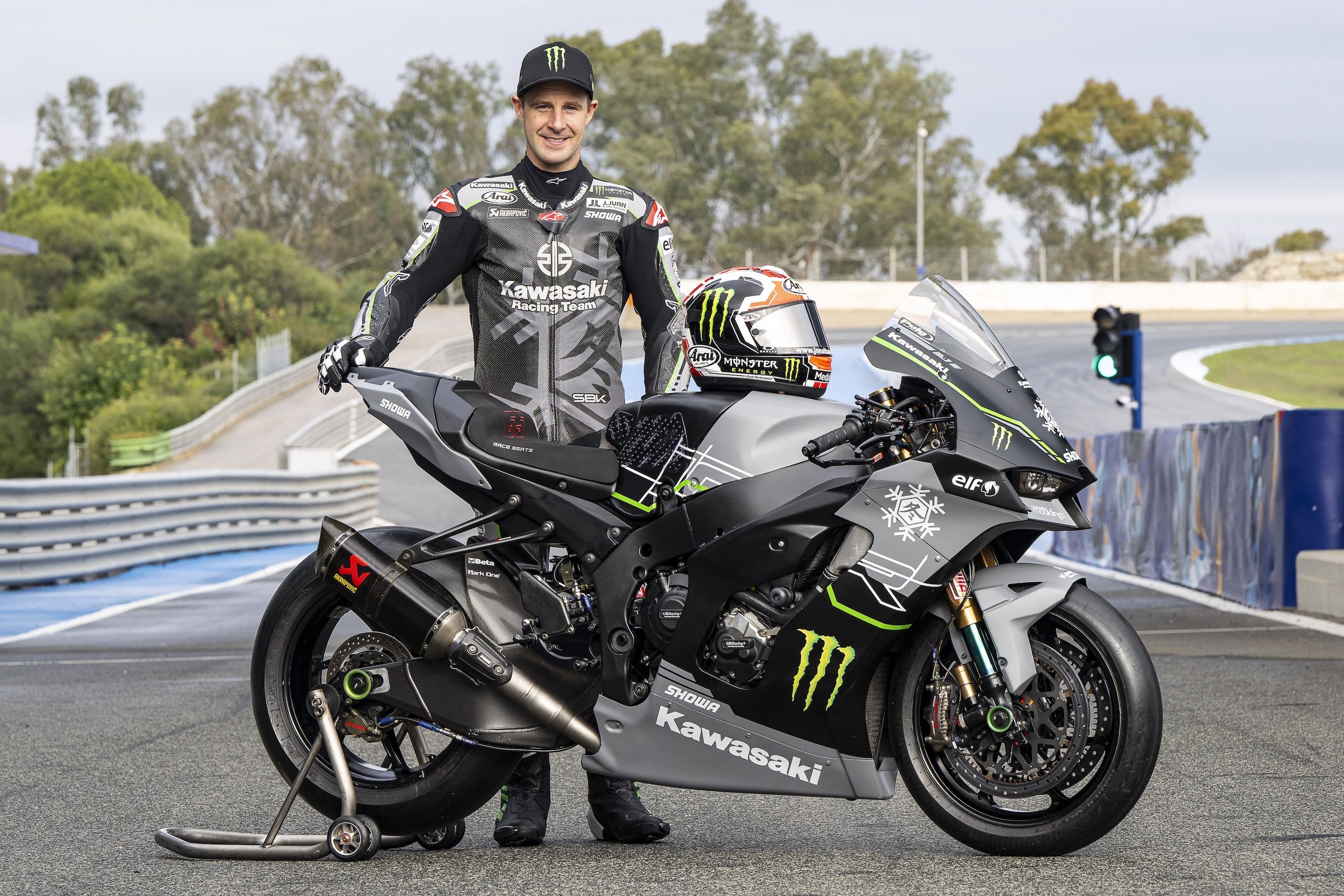 SBK: la livrea "Winter Test" delle Kawasaki di Rea e Lowes