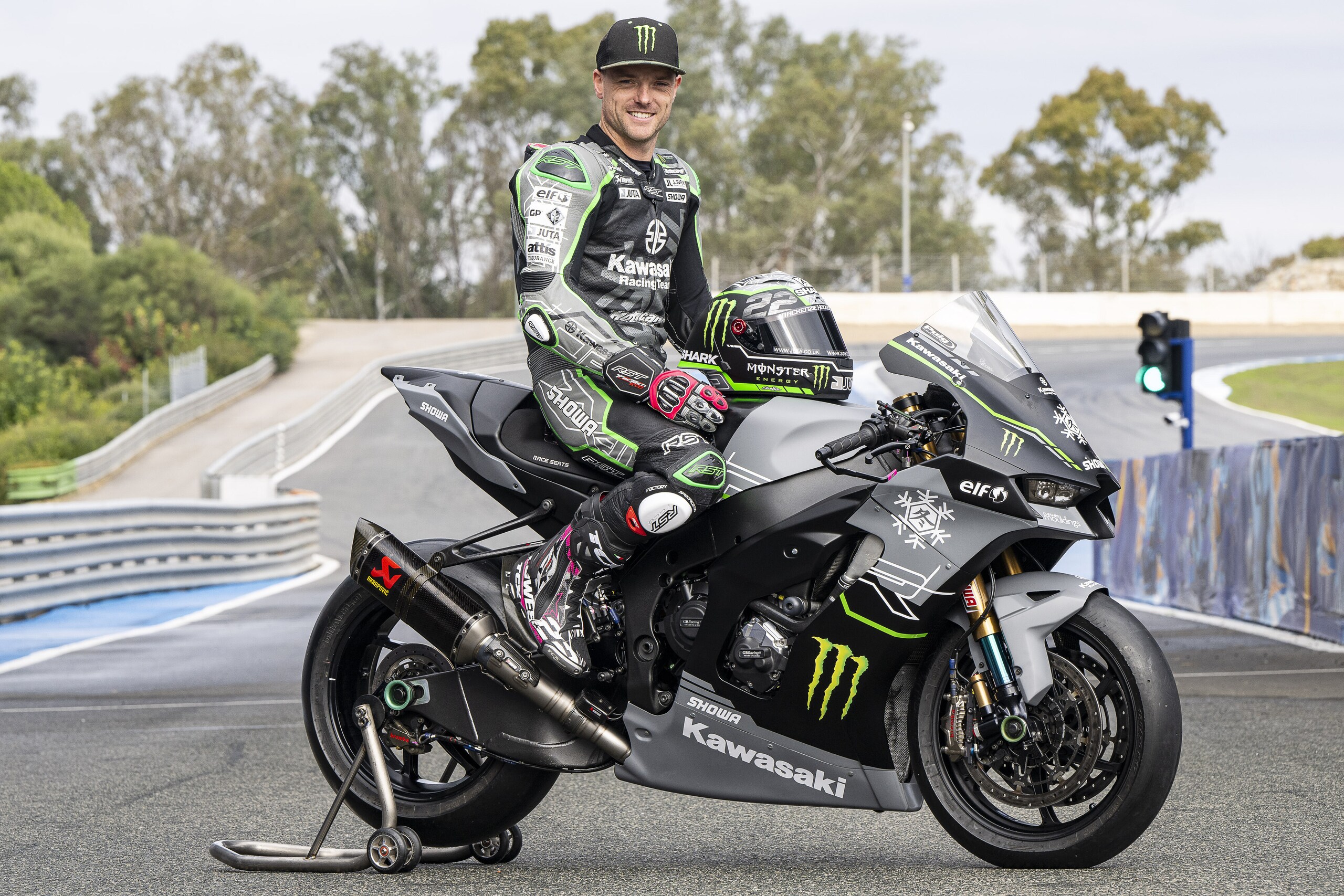 SBK: la livrea "Winter Test" delle Kawasaki di Rea e Lowes