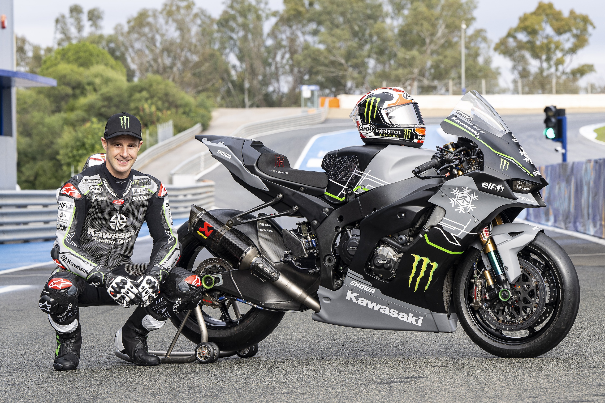 SBK: la livrea "Winter Test" delle Kawasaki di Rea e Lowes