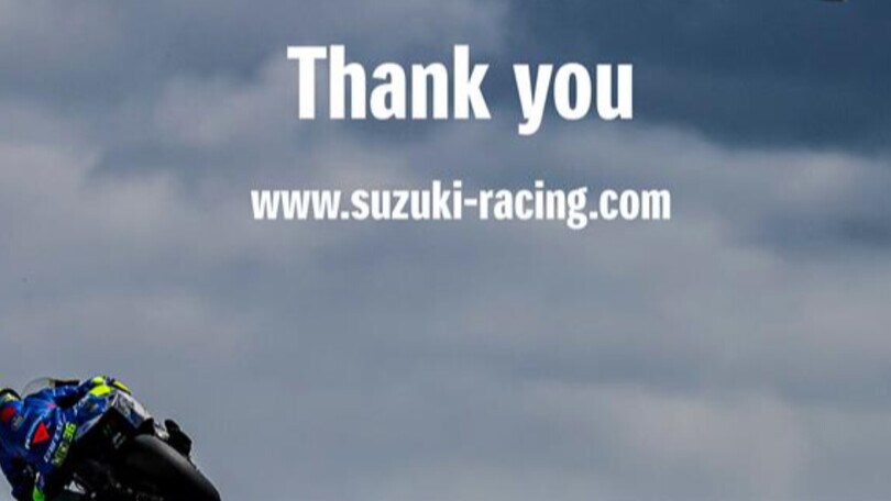 Chiudono il sito ed i social di Suzuki Racing
