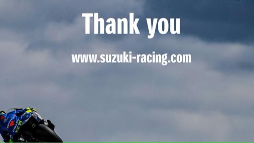 Suzuki Racing closes its website and social channels