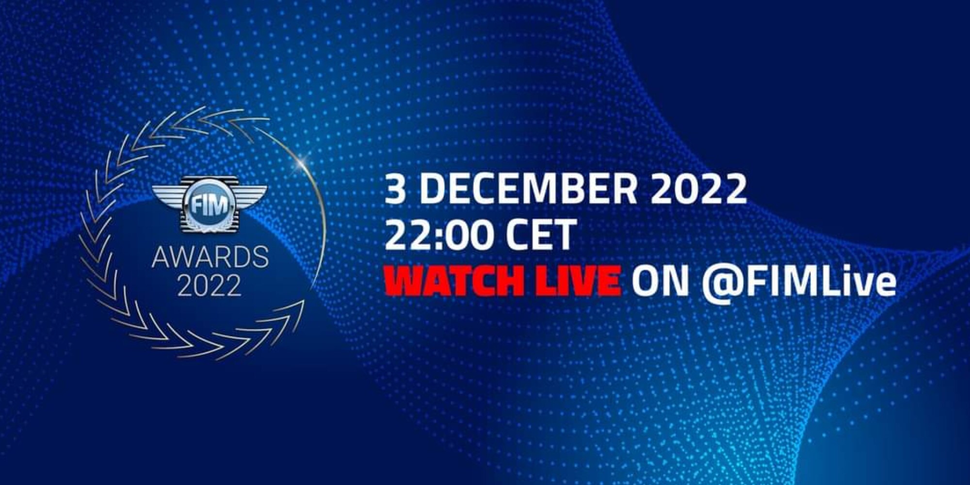 FIM Awards: la cerimonia 2022 sarà visibile in diretta streaming