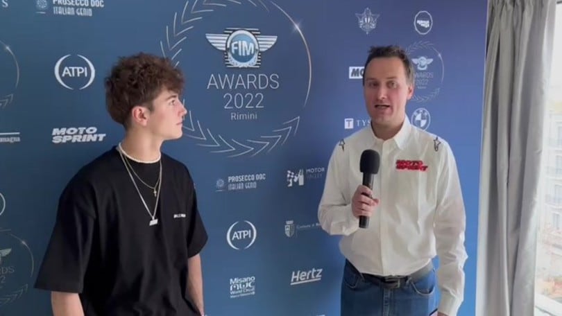 FIM Awards 2022: intervista ad Izan Guevara